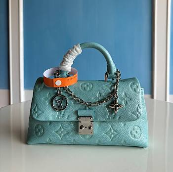 Fortok Louis Vuitton Nano Madeleine Bag Blue M12144 21x12.5x6cm