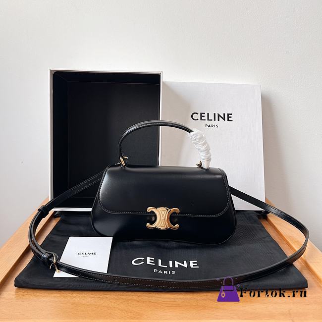 Fortok Celine Teen Lola Bag Black 119533 20x11.5x5cm - 1