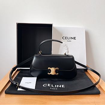 Fortok Celine Teen Lola Bag Black 119533 20x11.5x5cm