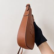 Fortok Celine Phone Bag Brown 15x19.5x3cm - 6