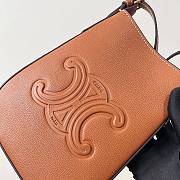 Fortok Celine Phone Bag Brown 15x19.5x3cm - 2