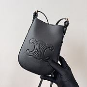 Fortok Celine Phone Bag Black 15x19.5x3cm - 3