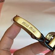 Fortok Miu Miu Belt Brown 3.5cm - 6