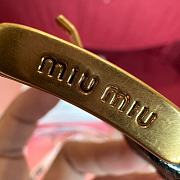 Fortok Miu Miu Belt Brown 3.5cm - 4