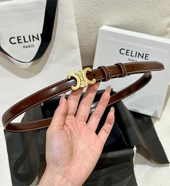 Fortok Celine 2024 Triumphal Belt Gold Buckle 