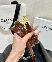 Fortok Celine 2024 Triumphal Belt Gold Buckle  - 3