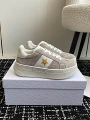 Fortok Dior Star Sneakers Grey Suede - 1