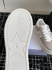 Fortok Dior Star Sneakers Grey Suede - 5