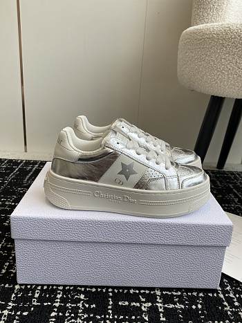 Fortok Dior Star Sneakers Silver