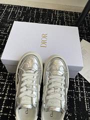 Fortok Dior Star Sneakers Silver - 5