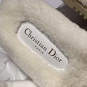 Fortok Dior Fur Slippers White & Pink - 5