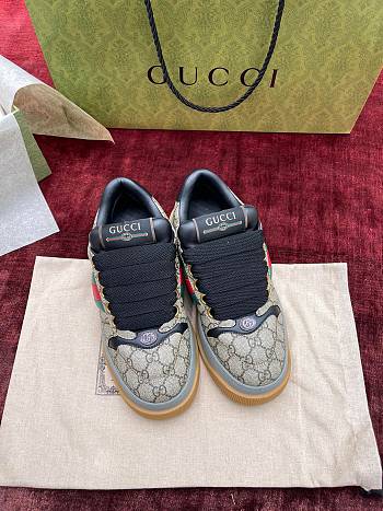 Fortok Gucci GG Screener Low-Top Sneakers