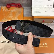 Fortok Louis Vuitton Initiales 40mm Reversible Belt Black M0668T - 5