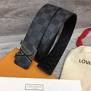 Fortok Louis Vuitton Initiales 40mm Reversible Belt Black M0668T - 2