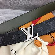 Fortok Louis Vuitton Initiales 40mm Reversible Belt Black Leather - 6