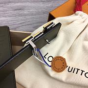 Fortok Louis Vuitton Initiales 40mm Reversible Belt Black Leather - 5