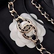 Fortok Chanel Calfskin Black Brass Material Double-sided Belt - 6