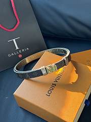 Fortok Louis Vuitton Serrures 20mm Belt Gold & Brown - 2