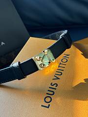 Fortok Louis Vuitton Serrures 20mm Belt Black & Brown - 2