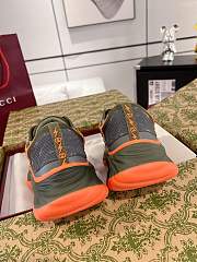 Fortok Gucci Ripple Sneaker Green & Orange - 4