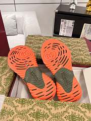 Fortok Gucci Ripple Sneaker Green & Orange - 6