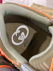 Fortok Gucci Ripple Sneaker Green & Orange - 2