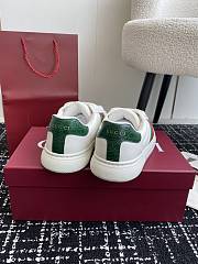 Fortok Gucci Ace White Sneaker With Web - 6