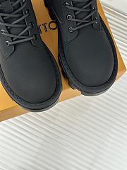 Fortok Louis Vuitton Checker Ranger Boot Black 1ADEY9 - 3