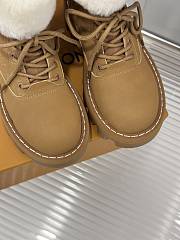 Fortok Louis Vuitton Donkey Snow Boots Beige  - 4