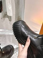 Fortok Louis Vuitton Ruby Flat Ankle Boot Black - 3