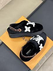 Fortok Louis Vuitton Aspen Comfort Clog Black - 2