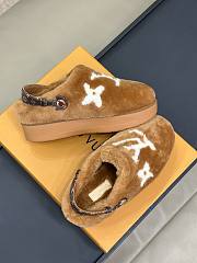 Fortok Louis Vuitton Aspen Comfort Clog Brown - 5