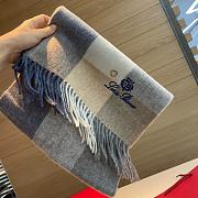 Fortok Loro Piana Cashmere Scarf 30x180cm - 3