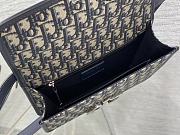 Fortok Dior 30 Montaigne Bag Blue Oblique Jacquard and Smooth Calfskin 24×17×8cm - 5