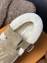 Fortok Louis Vuitton Colorado Comfort Mary Jane Shoes Beige - 6
