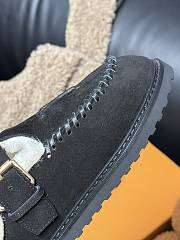 Fortok Louis Vuitton Colorado Comfort Mary Jane Shoes Black - 6