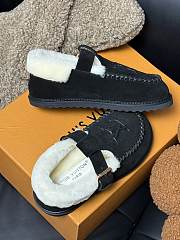 Fortok Louis Vuitton Colorado Comfort Mary Jane Shoes Black - 4