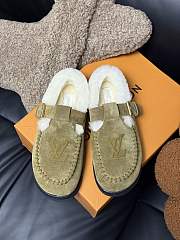 Fortok Louis Vuitton Colorado Comfort Mary Jane Shoes Kaki - 1