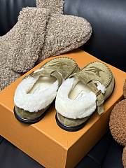 Fortok Louis Vuitton Colorado Comfort Mary Jane Shoes Kaki - 5
