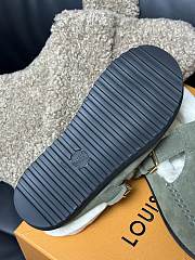 Fortok Louis Vuitton Colorado Comfort Mary Jane Shoes Green - 3