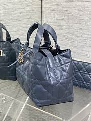 Fortok Dior Toujours Bag Dark Blue 28.5x19x21cm - 6
