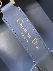 Fortok Dior Toujours Bag Dark Blue 28.5x19x21cm - 5