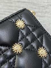 Fortok Dior Lady D-Joy Sun Studded Bag Black 26cm - 6