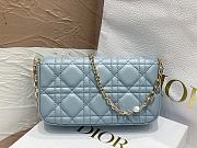 Fortok Dior My Dior Talk Phone Pouch Blue 18.5x10x4cm  - 4