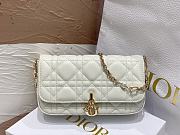 Fortok Dior My Dior Talk Phone Pouch White 18.5x10x4cm  - 1