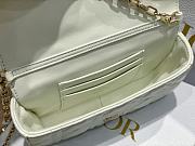 Fortok Dior My Dior Talk Phone Pouch White 18.5x10x4cm  - 4