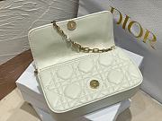 Fortok Dior My Dior Talk Phone Pouch White 18.5x10x4cm  - 2