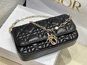 Fortok Dior My Dior Talk Phone Pouch Black 18.5x10x4cm  - 6
