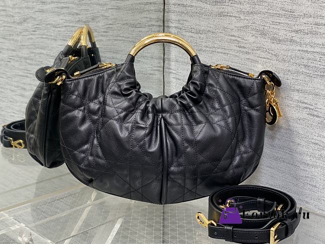 Fortok Dior Walk-in Dior Purse Black 36x27cm - 1