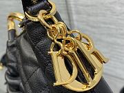 Fortok Dior Walk-in Dior Purse Black 36x27cm - 3